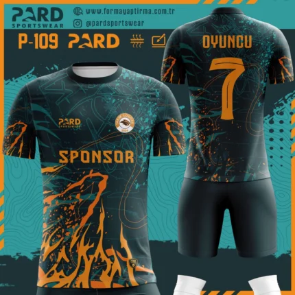 Yeşil Turuncu Forma Yaptırma