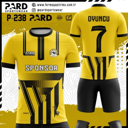 Sarı Siyah forma